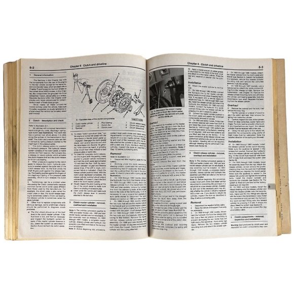 Haynes Chevrolet And GMC Pick Up Truck Repair Manual 2WD 4WD 1988-1998 Suburban - Picture 8 of 12